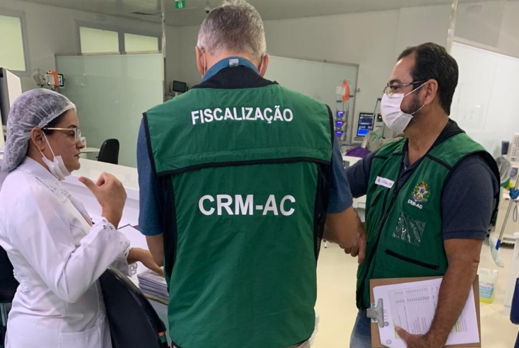 CRM-AC fiscaliza unidades de saúde para auxiliar no combate ao coronavírus