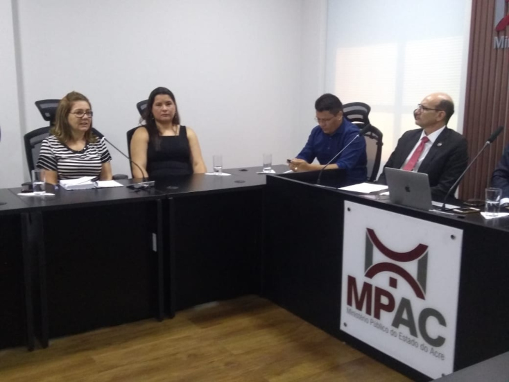 Presidente do CRM-AC, Leuda Dávalos, parabenizou a iniciativa do MP