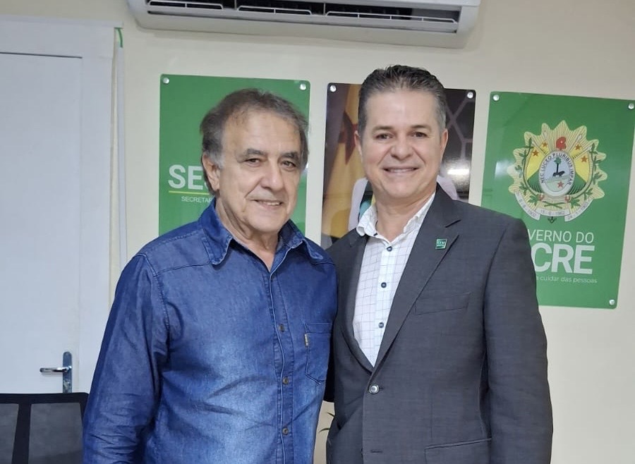 Presidente do CRM-AC se reúne com secretário de Saúde para discutir seleção de médicos e fiscalização das unidades